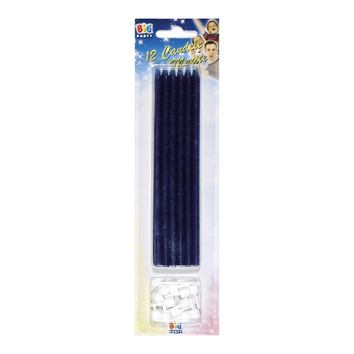 Pencil Candles Blue