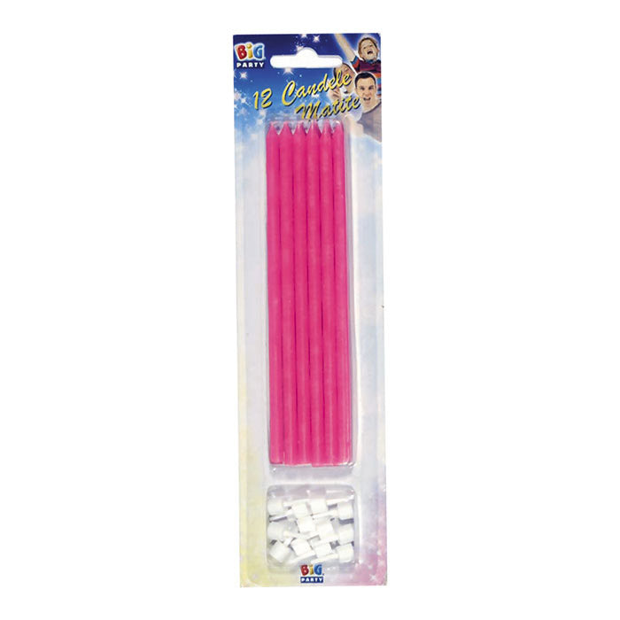 12 Candles Pencil  Fuxia