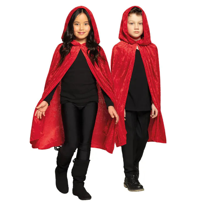 Child cape Dawn red
