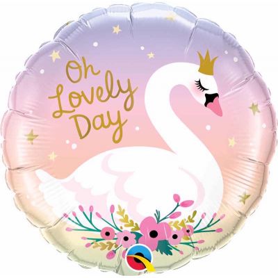 Balloon-Oh Lovely Day Swan