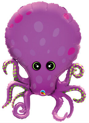 BALLOON Purple Octopus