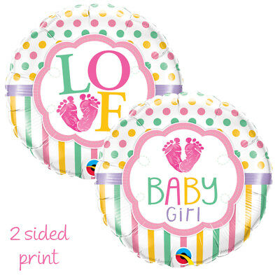 Balloon-Baby Girl Pink Feet