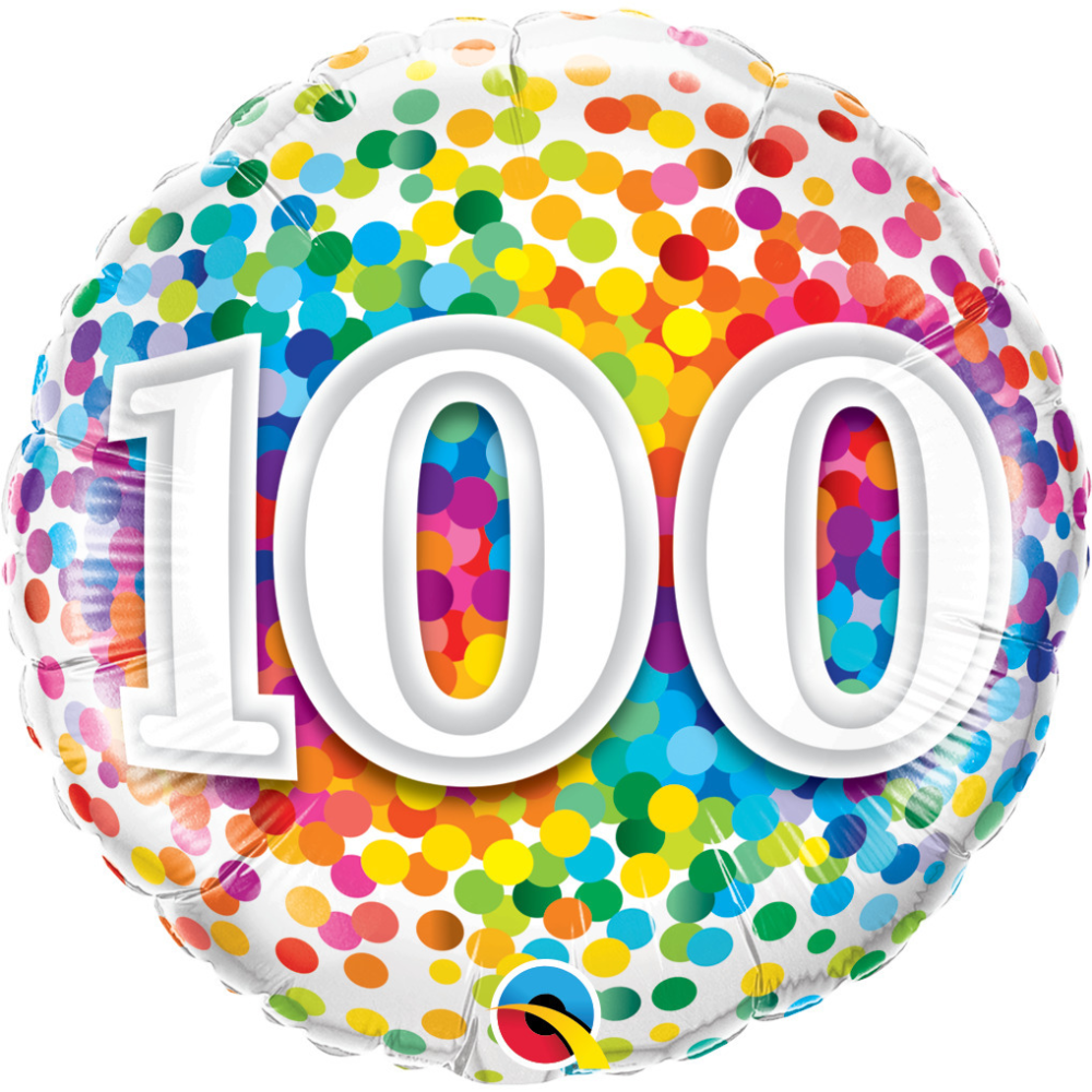 Balloon-Pop Colourful 100