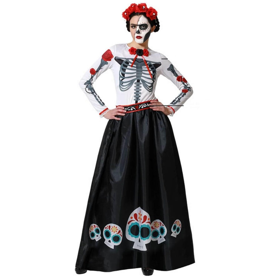 COSTUME SKELETON MEXICAN XXL