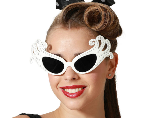 GLASSES WHITE