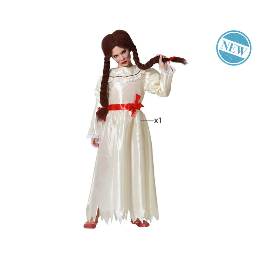 COSTUME PORCELAIN DOLL 3-4