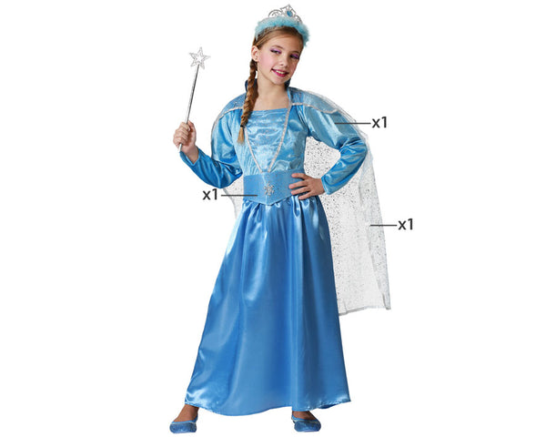 COSTUME PRINCESS BLUE