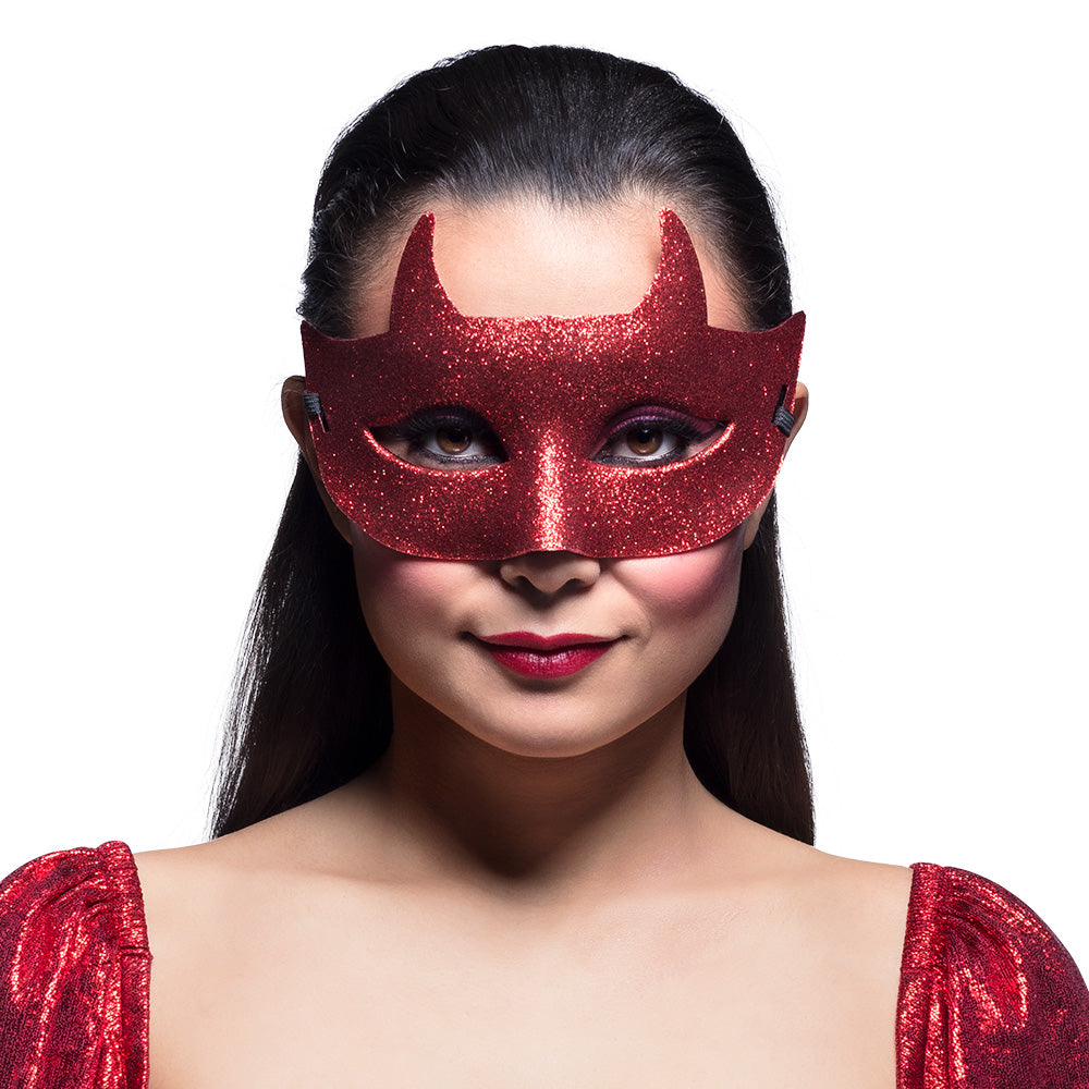Eye mask Devil glitter