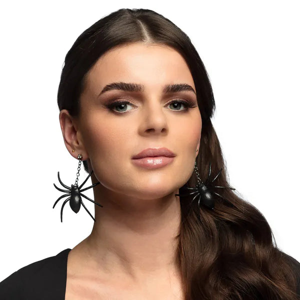 Pair earrings Spider