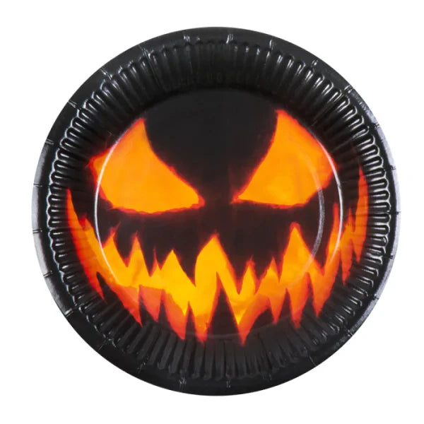Plates Creepy Pumpkin