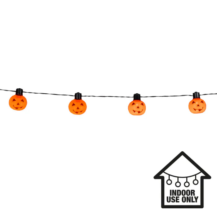 LED string lights Pumpkin