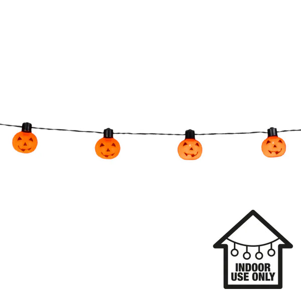 LED string lights Pumpkin
