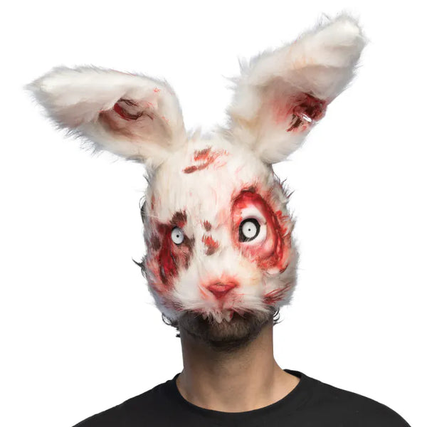 Plush half mask Bloody rabbit