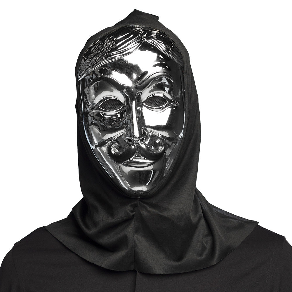 Face mask Unknown with hood silver