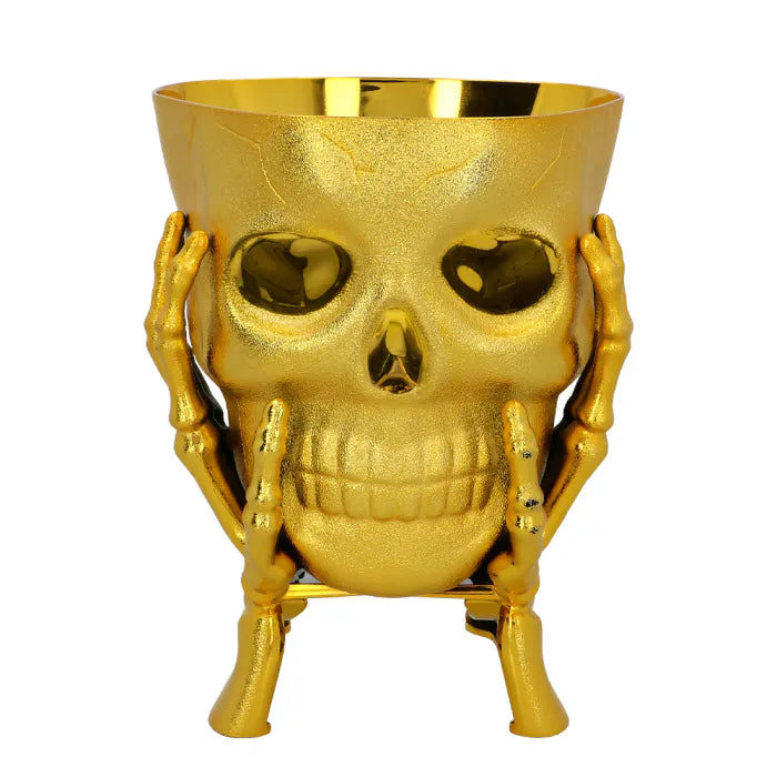 Bowl Golden skull