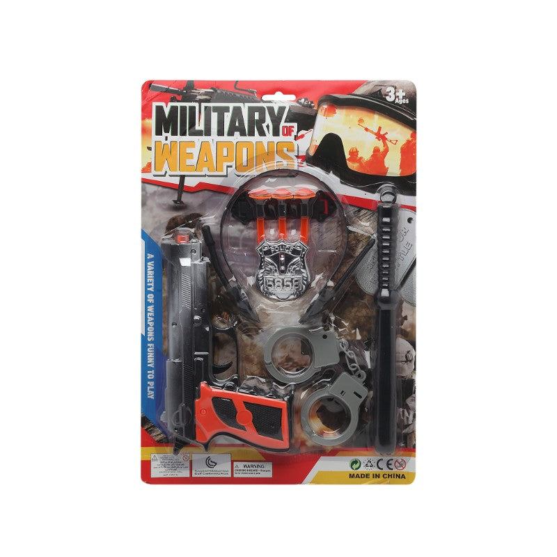 DART SHOOTING TOY GUNS 38X26CM 1 ASS.
