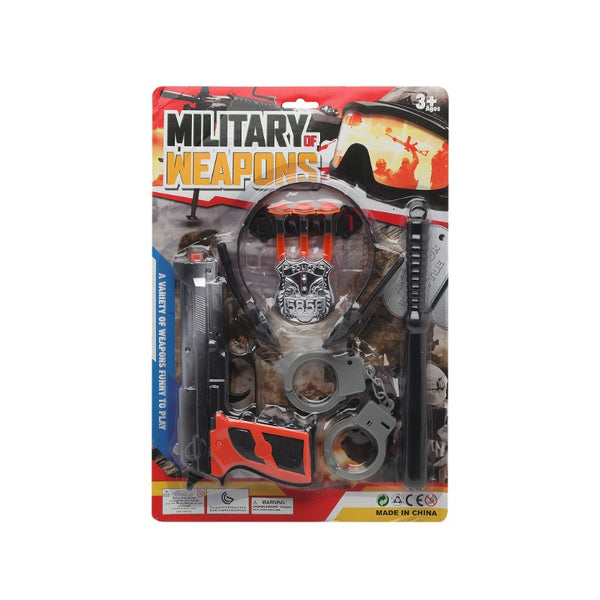 DART SHOOTING TOY GUNS 38X26CM 1 ASS.
