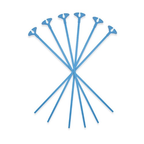 Balloon Sticks Baby Blue + Holder