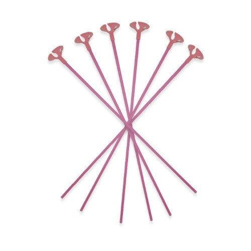 Balloon Sticks Fuchsia + Holder