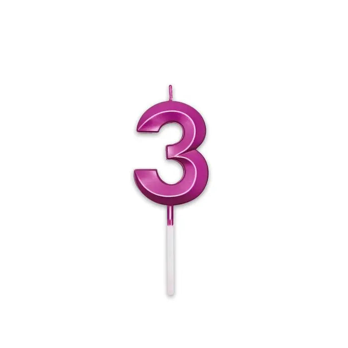 Num. 3 Prestige Fuchsia Metal