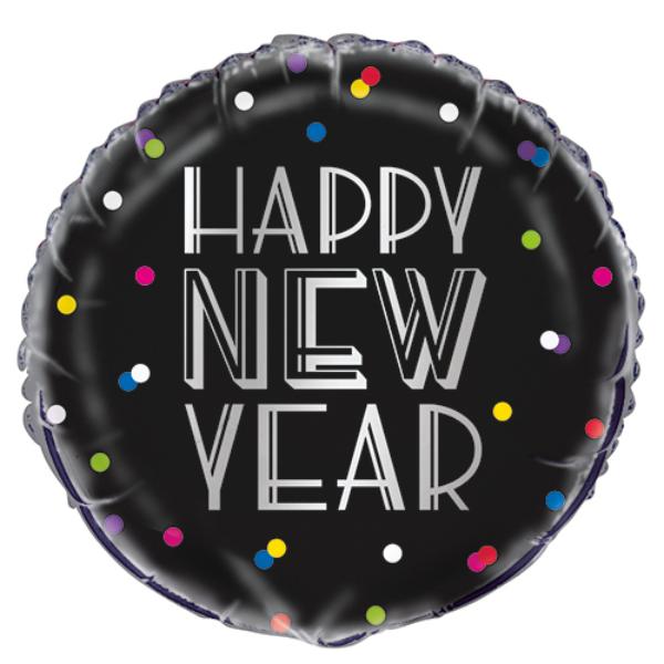 Happy New Year - 18" Foil Balloon