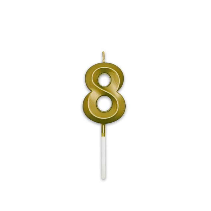 Num. 8 Prestige Gold Metal 