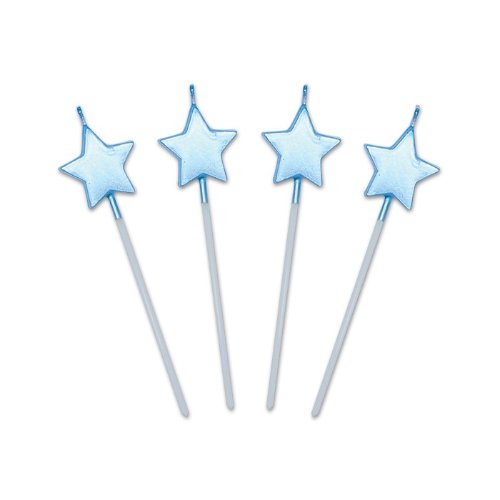 Candles Picks Stars Baby Blue Perla 