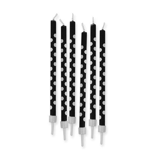 Candles, Black and white