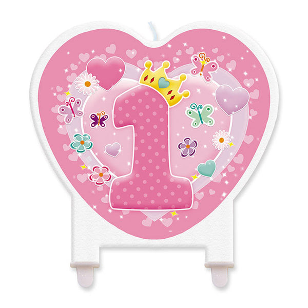 Candle Shaped Pink
