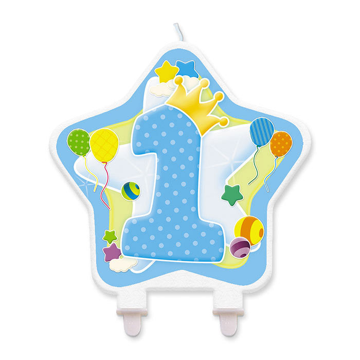 Candle Shaped Blue
