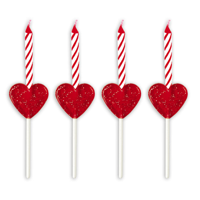 Candles and holders Heart