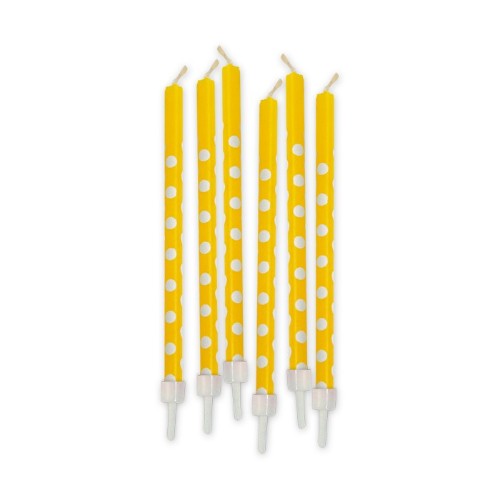 Candles, Yellow and white