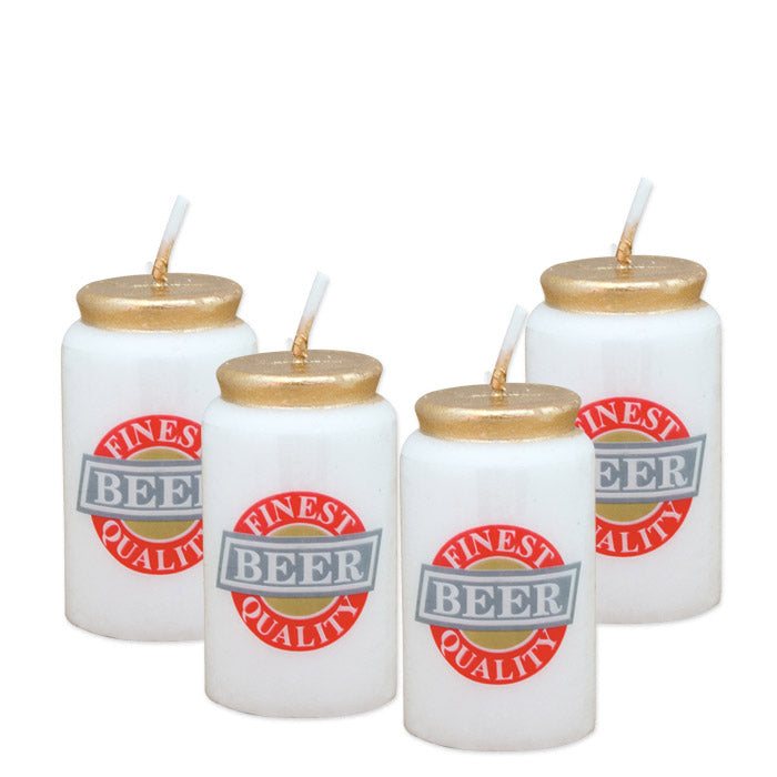 4 Candles 5 cm Birra in Lattina