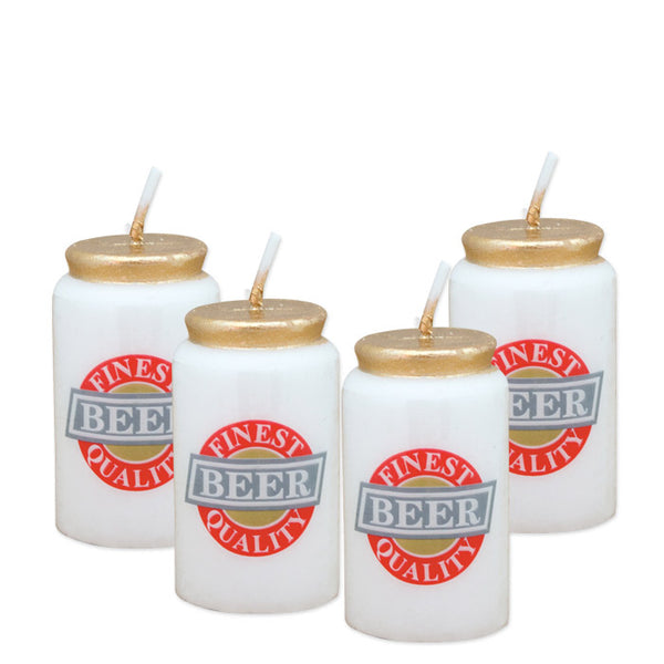 4 Candles 5 cm Birra in Lattina
