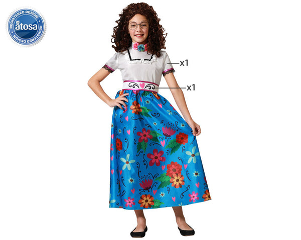 COSTUME COLOMBIAN BLUE