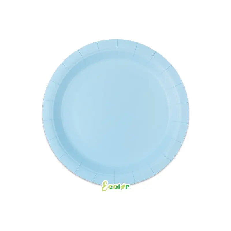 Ecolor Plates Light Blue