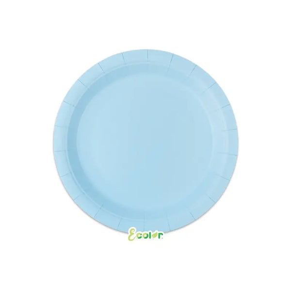 Ecolor Plates Light Blue
