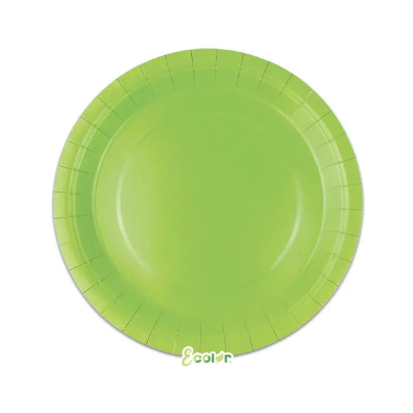 Ecolor Plates Apple Green
