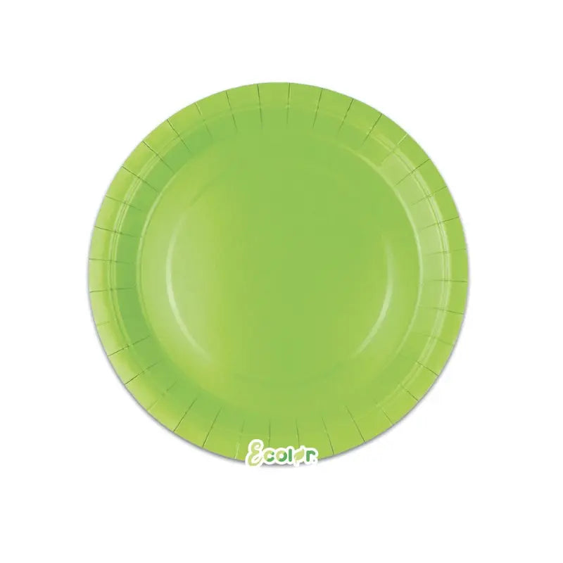 Ecolor Plates Apple Green
