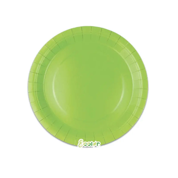 Ecolor Plates Apple Green