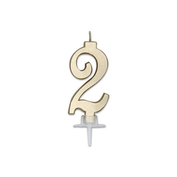 Num. 2 di Cera Italic Gold Metal