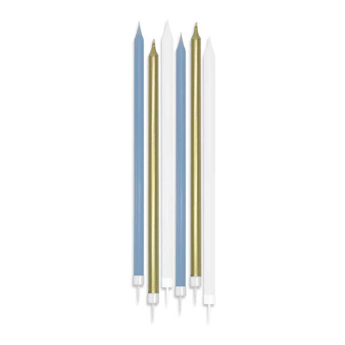 Candles Pencil Chic Blue