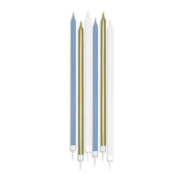 Candles Pencil Chic Blue
