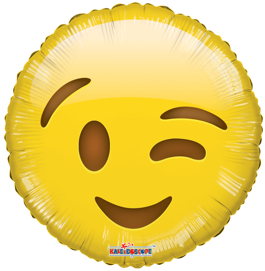 Balloon-Winking Emoji