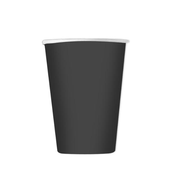 Black Paper Cups Ecolor