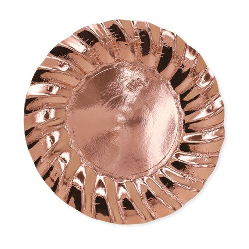 Plates Wavy Rose Gold