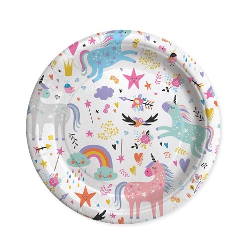 Plates Unicorn