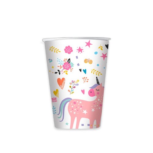 Cups Paper Unicorn