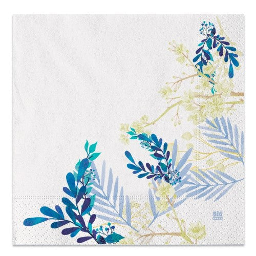 Napkins Blue Floral