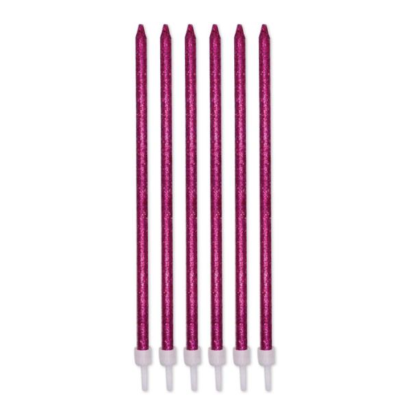Candle Glitter Fuchsia